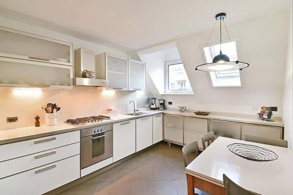 Ferienwohnung Penthouse In The Centre Meran Exterior foto